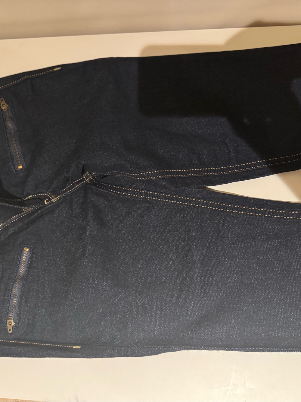 Hollister women's Dark Blue Stretch Denim Jeans